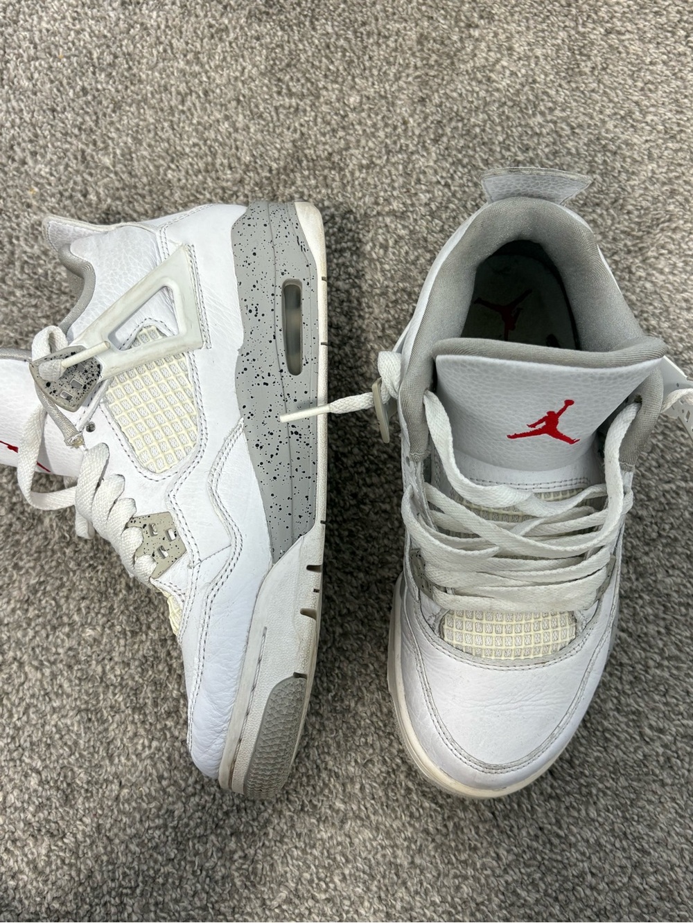 100% Authentic Jordan 4 White Oreo GS (2021)